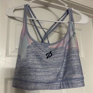 Peloton White Opal Strappy Bra